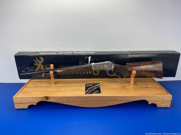 Browning 71 348 Win Blue 20" *SIMPLY STUNNING FACTORY ENGRAVED MODEL*