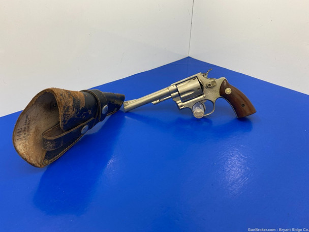 INA Revolver .38 Special Nickel 4" *BRAZILIAN MADE REVOLVER*