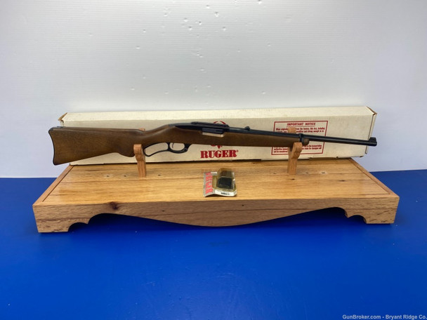 2002 Ruger 96 .44 Rem Mag Blue 18.5" *GORGEOUS LEVER ACTION RIFLE!*