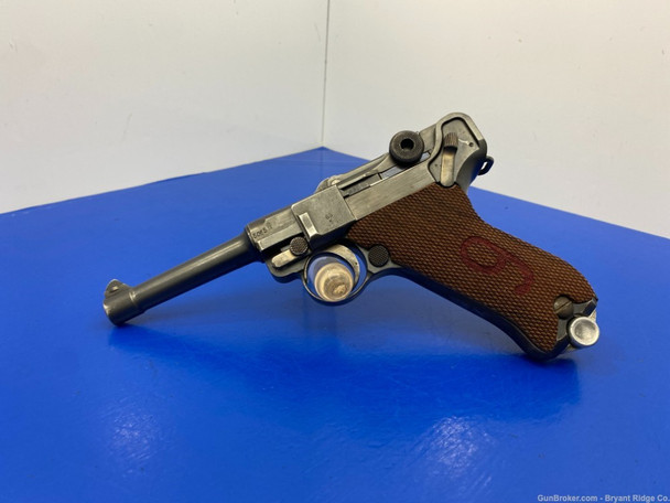 1920 Mauser Luger P08 9mm Blue 4" *ALL SERIALS MATCHING EXAMPLE*