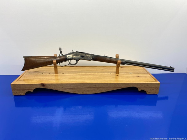 1882 Winchester 1873 32wcf *INCREDIBLE OCTAGON BARREL w/ PEEP REAR SIGHT