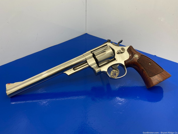 Smith Wesson 29-5 .44 Mag Nickel 8 3/8" *GORGEOUS DOUBLE ACTION REVOLVER!*