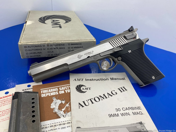 AMT Automag III .30 Carbine Stainless *HIGHLY DESIRABLE SEMI AUTOMATIC!*