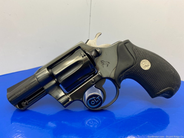 1995 Colt Detective Special .38 Spl Blue 2" *AMAZING 4TH ISSUE MODEL!*