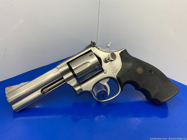 1986 Smith Wesson 686 NO DASH .357 Mag Stainless 4" *AMAZING DOUBLE ACTION*