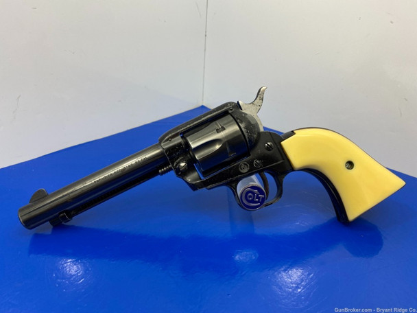 1965 Colt Frontier Scout '62 .22 Lr Black 4.75" *AWESOME SINGLE ACTION!*