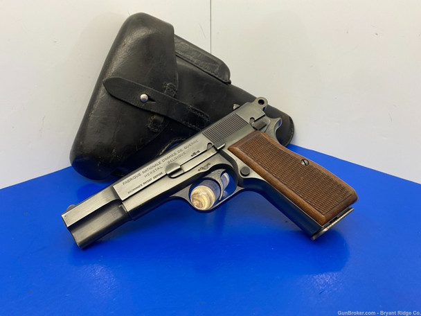 FN Browning Hi Power 9mm Blue 4.7" *INCREDIBLE EARLY PRODUCTION MODEL*