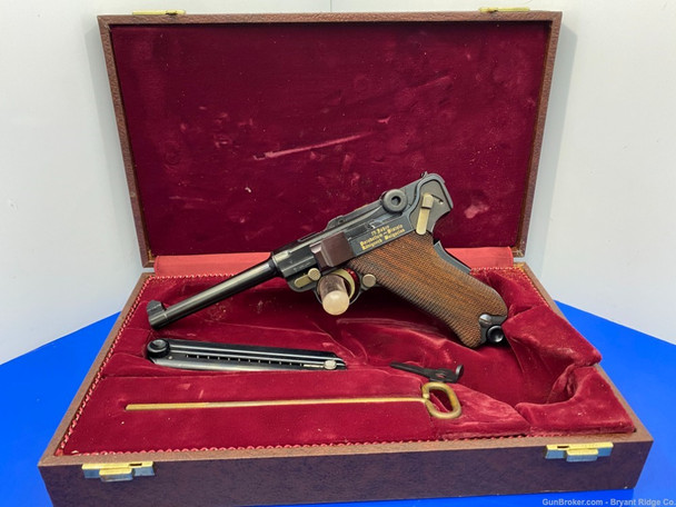 1978 Mauser Parabellum .30 Luger Blue 4" *ONE OF 250 EVER MANUFACTURED!*