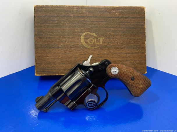 1957 Colt Cobra .38 Spl Blue 2" *STUNNING FIRST ISSUE MODEL!*