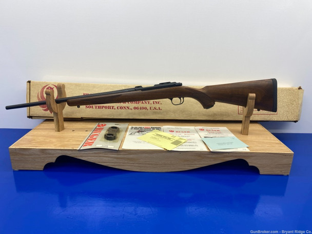 1990 Ruger 77/22 .22 Win Mag 20" *ABSOLUTELY GORGEOUS EXAMPLE* New in Box