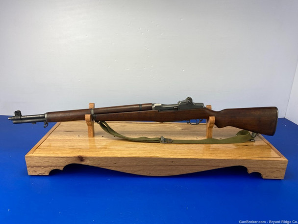 International Harvester M1 Garand .30-06 Amazing 24"*LEGENDARY WWII RIFLE*