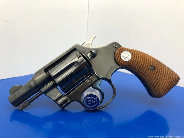 Colt Agent .38 Spl Blue 2" *STUNNING DOUBLE ACTION REVOLVER*