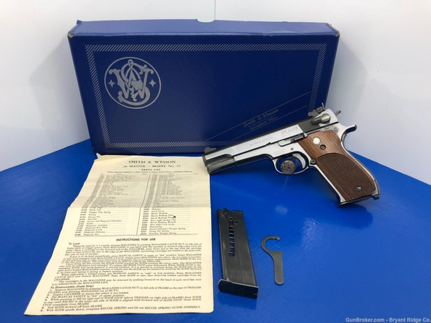 Smith Wesson 52 No-Dash .38 Spl Blue 5" *LIMITED PRODUCTION MODEL*