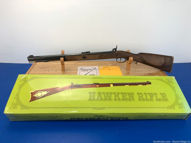 Hawken 150CRH .54 Cal Blue 21" *GORGEOUS BLACK POWDER RIFLE*