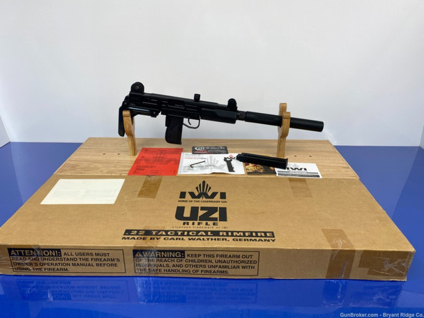 IWI MP UZI .22 Long Rifle Black 17.9" *BEAUTIFUL SEMI-AUTO RIFLE*