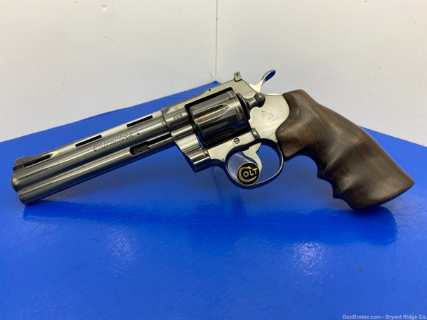 1981 Colt Python .357 Mag Blue 6" *LEGENDARY SNAKE SERIES REVOLVER*