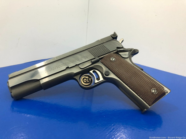 1964 Colt National Match Model .45acp Royal Blue *RARE Pre-70 SERIES MODEL*