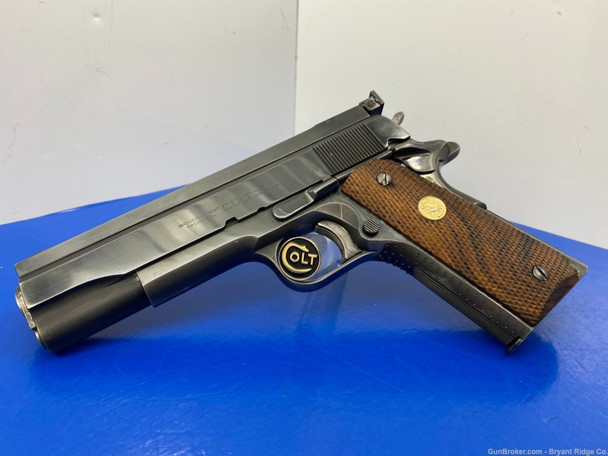 Colt Government Custom .45 ACP Blue 5" *GORGEOUS SEMI AUTO PISTOL*