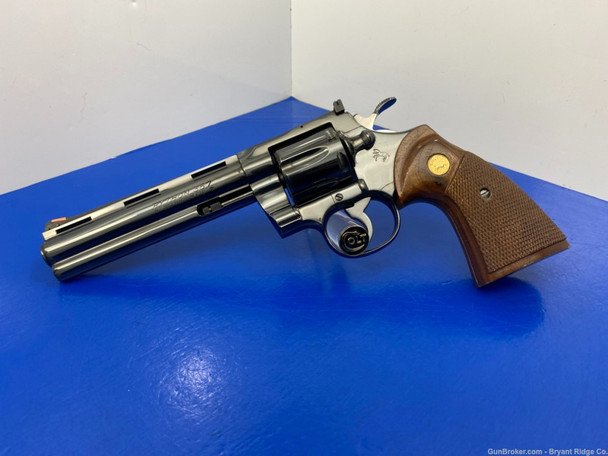 1987 Colt Python .357 Mag Royal Blue 6" *ABSOLUTELY GORGEOUS EXAMPLE*