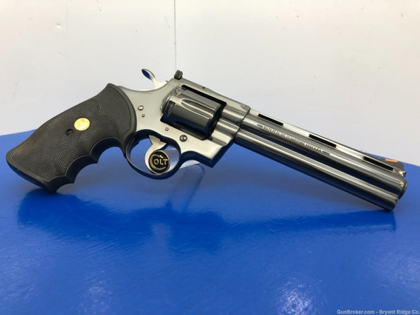 1991 Colt Python .357 Mag Blue 6" *DESIRABLE GERMAN IMPORT MODEL!* 1991 Colt Python .357 Mag Blue 6" *DESIRABLE GERMAN IMPORT MODEL!*