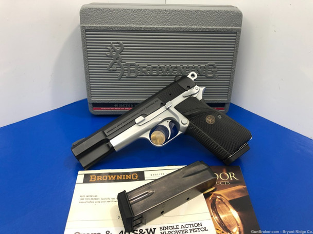 2003 Belgian Browning Hi Power .40 S&W Duo Toned 4.7" *SUPER RARE MODEL*