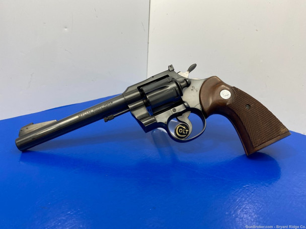 1969 Colt Officers Model Match .22 LR Blue 6" *LAST YEAR OF PRODUCTION!*