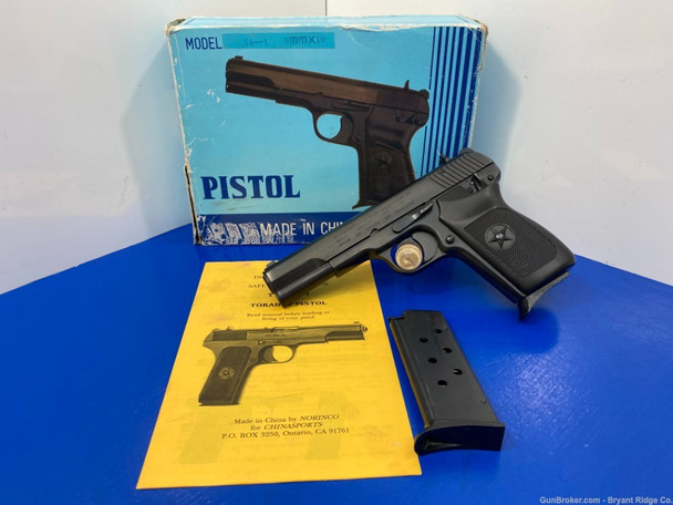 Norinco 54-1 Standard 9mm Blue 4 1/2" *LIMITED IMPORTED PISTOL*