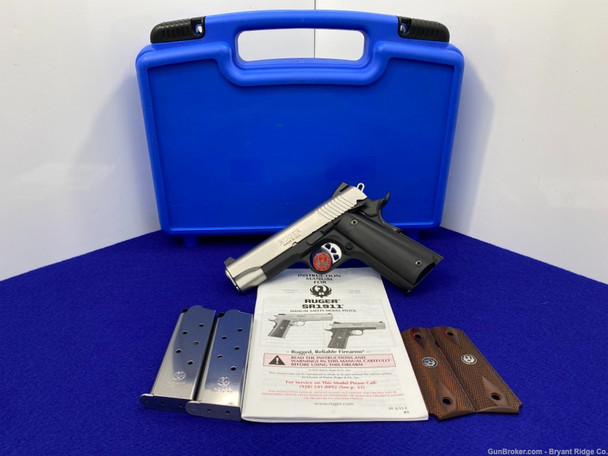 2015 Ruger SR1911 Commander .45 ACP Stainless 4 1/4"*FIRST YEAR PRODUCTION*