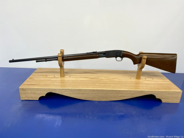 1950 Remington 121 Fieldmaster .22 S/L/LR Blue 24" *GORGEOUS PUMP ACTION!*