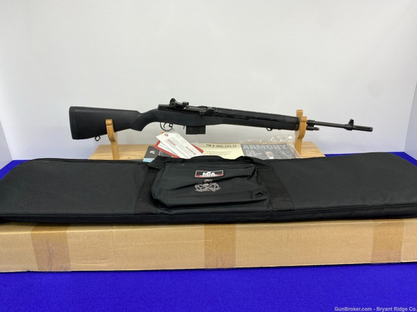 Springfield Armory M1A Loaded .308 WIN Blue 25"*AWESOME FEATURE-FULL RIFLE*