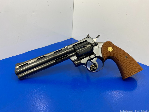 1958 Colt Python .357 Mag Blue 6" *RARE EARLY 1st GENERATION PYTHON*