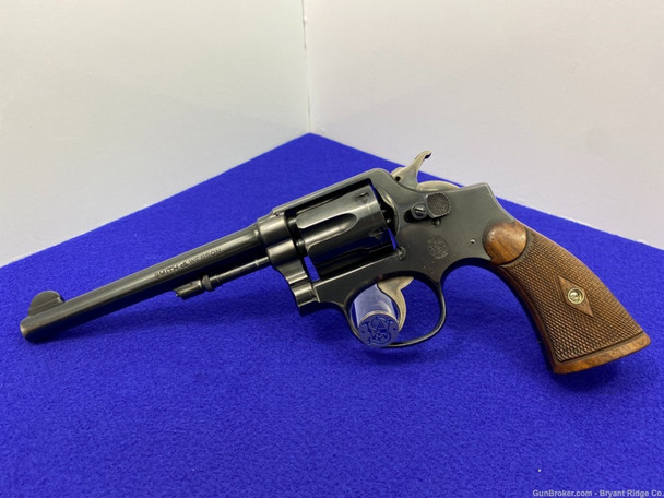 Smith Wesson .38 Military and Police 4th Change .38 SPL Blue 6" *PRE-MODEL*