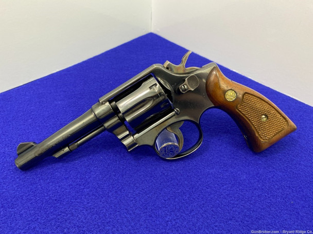 Smith Wesson 10-5 .38 S&W Spl Blue 4" *Great Example*
