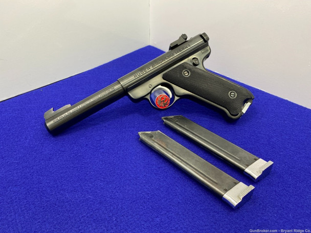 1978 Ruger Mark I .22 LR Blue 5 1/2" *LATE YEAR PRODUCTION PISTOL*