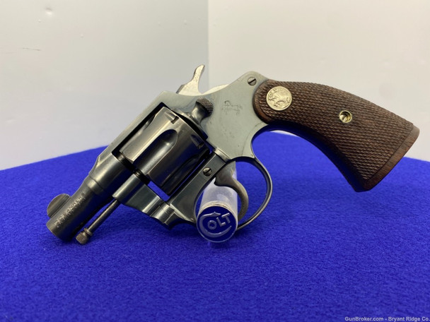 1931 Colt Bankers Special .38 S&W Blue 2" *RARE COLT BANKERS SPECIAL*