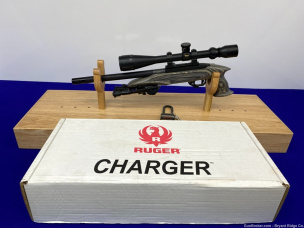 2010 Ruger 22 Charger .17 HM2/.22 LR Matte Black 11"*LATE PRODUCTION MODEL*