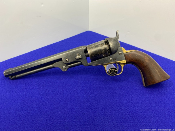 1863 Colt 1851 Navy .36 Cal 7.5" *AMAZING CIVIL WAR ERA* All #'s Matching