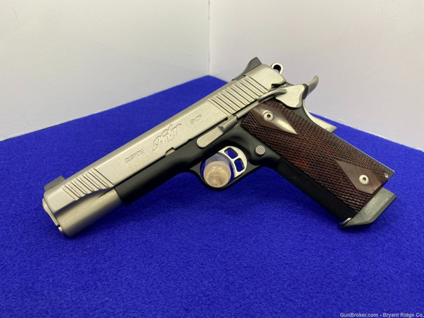 Kimber Custom CDP II .45 ACP KimPro II Satin Silver 5" *GORGEOUS ROSEWOOD*