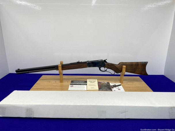 Winchester 1886 Deluxe .45-70 Govt Blue 24"*STUNNING CASE HARDENED RECEIVER
