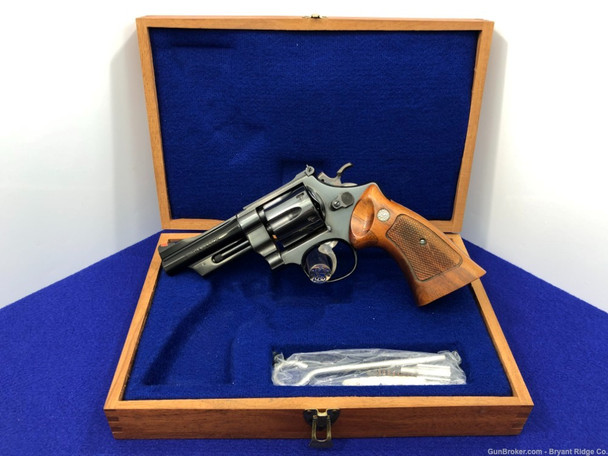 Smith Wesson 27-2 .357 Mag Blue 4" *PINNED AND RIBBED BARREL MODEL*