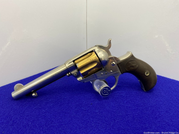 1897 Colt D.A .1877 Lightning .38 L Colt *EARLY DOUBLE ACTION REVOLVER*