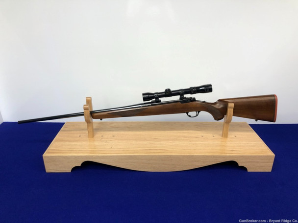 1979 Ruger M77 7mm Rem Mag Blue 24" *MOUNTED REDFIELD SCOPE READY TO USE*