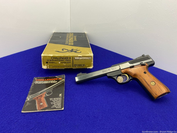 1983 Browning Challenger III .22 LR Blue *LIMITED PRODUCTION MODEL*