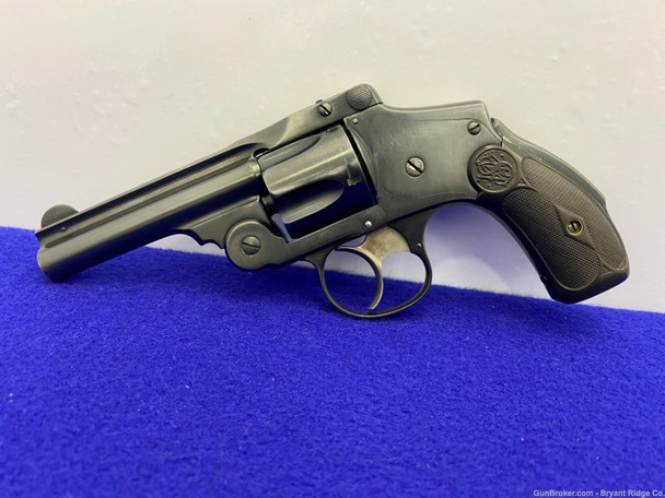 Smith Wesson .38 Safety Hammerless 4th Model .38S&W 3.25" *TOP BREAK MODEL*