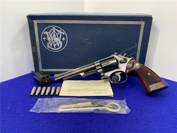 1973 Smith Wesson 53-2 Blue 6" *AWESOME .22 REMINGTON JET/.22 LR MODEL*