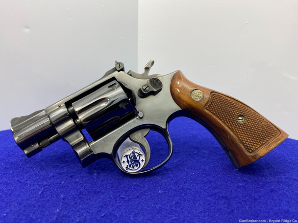 1970 Smith & Wesson 15-3 .38 SPL Blued *DESIRABLE 2" BARREL MODEL 15 SMITH*