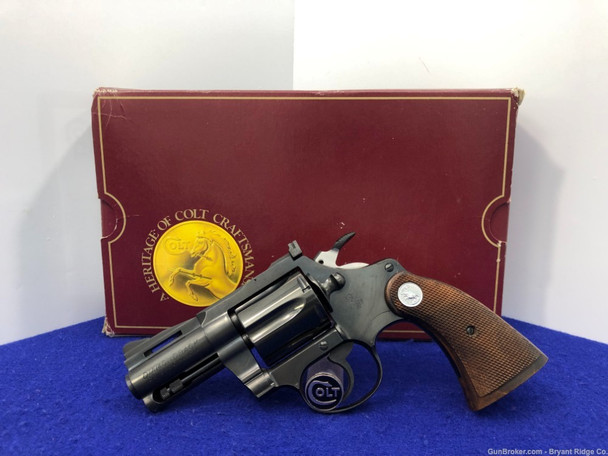 1967 Colt Diamondback .38 Spl Blue *DESIRABLE 2.5" VENT RIB BARREL MODEL*