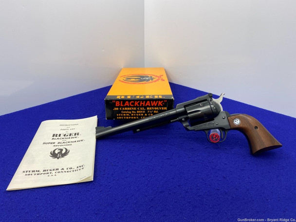 1972 Ruger Blackhawk .30 Carbine Blued *OUTSTANDING 3 Screw MODEL*