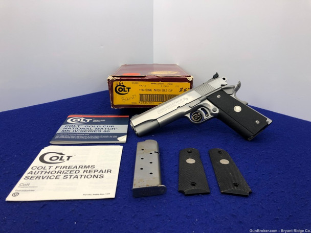 1986 Colt MKIV Gold Cup National Match .45 ACP 5" *TIMELESS COLT 1911*