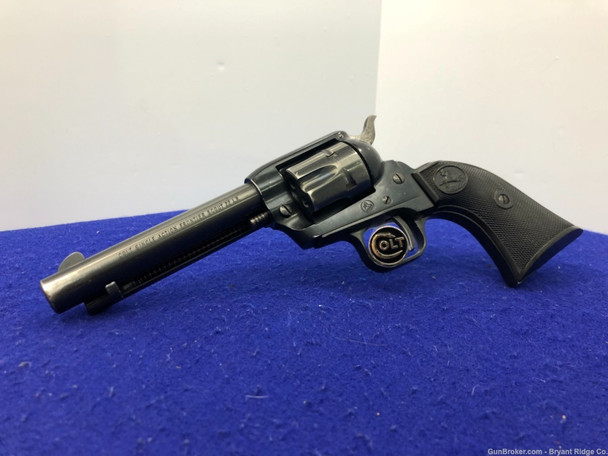 1962 Colt Frontier Scout .22 LR Blue *AWESOME SINGLE ACTION REVOLVER*